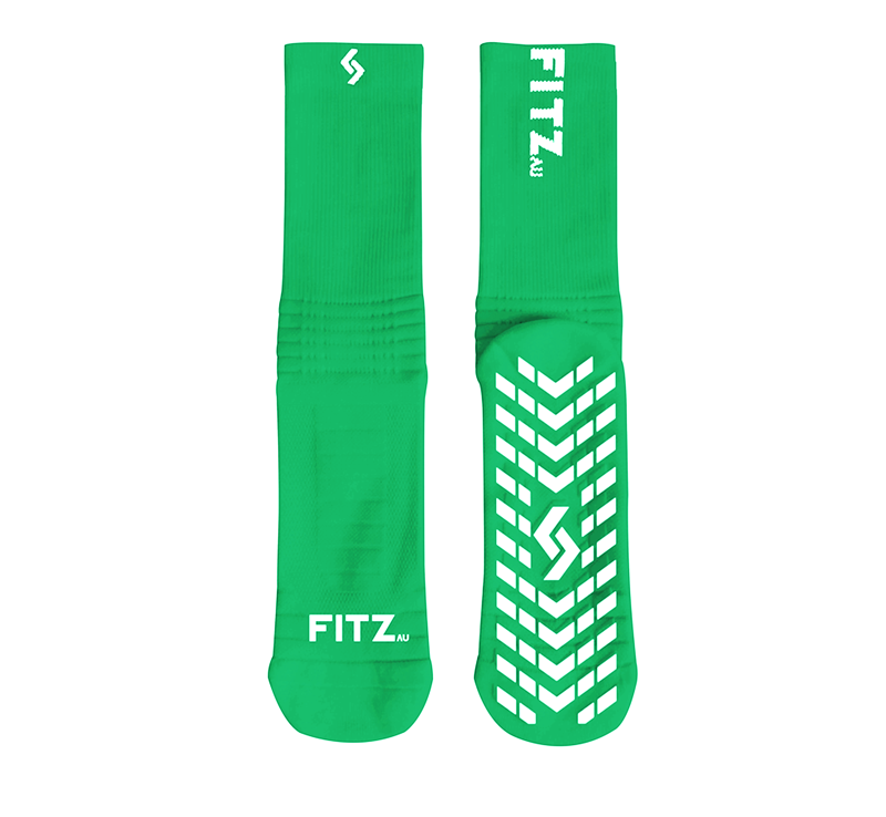 Player Pack Grip Socks + Leg  Sleeves Green