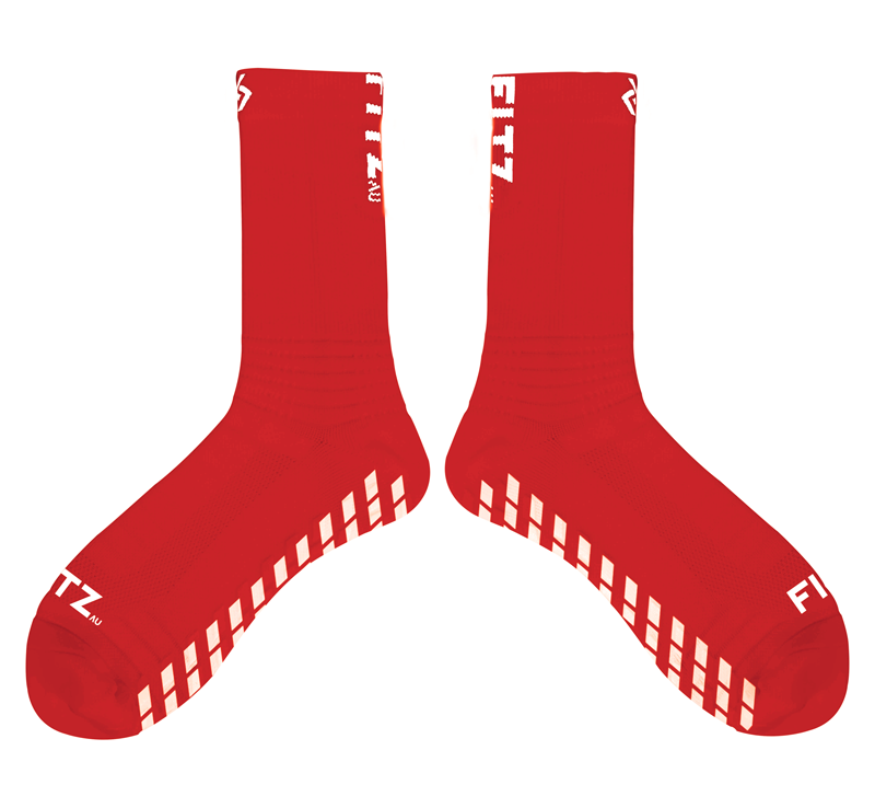 Supreme Grip Socks Red