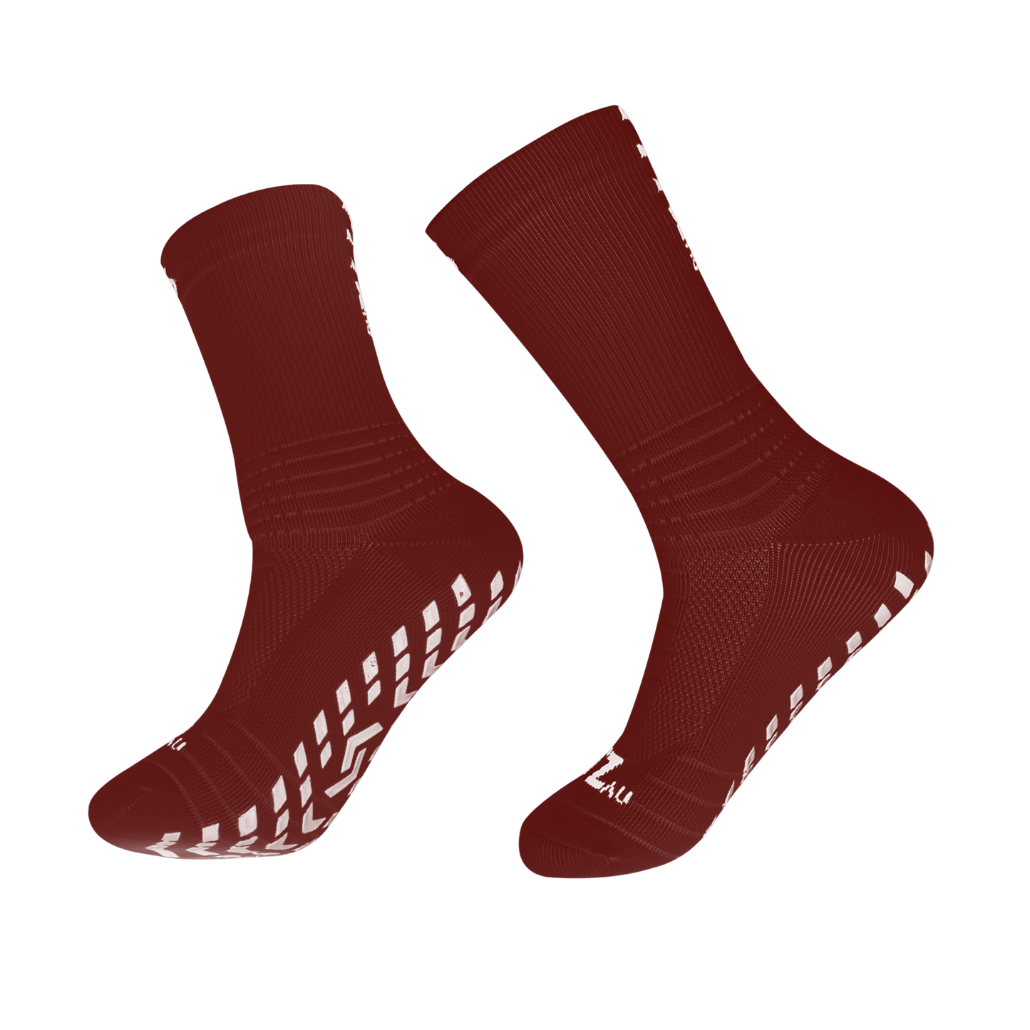 Supreme Grip Socks Maroon QLD