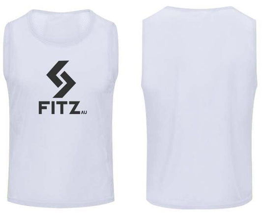 Training Vest Bibs FITZ White